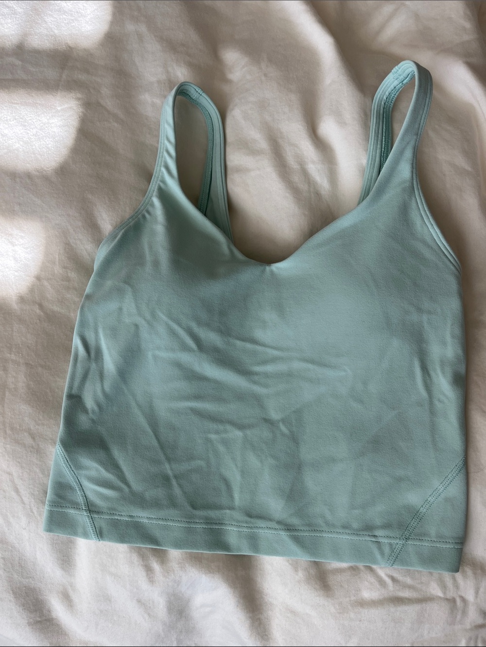 Lululemon Mint Green Tank Bralette for Everyday Comfort